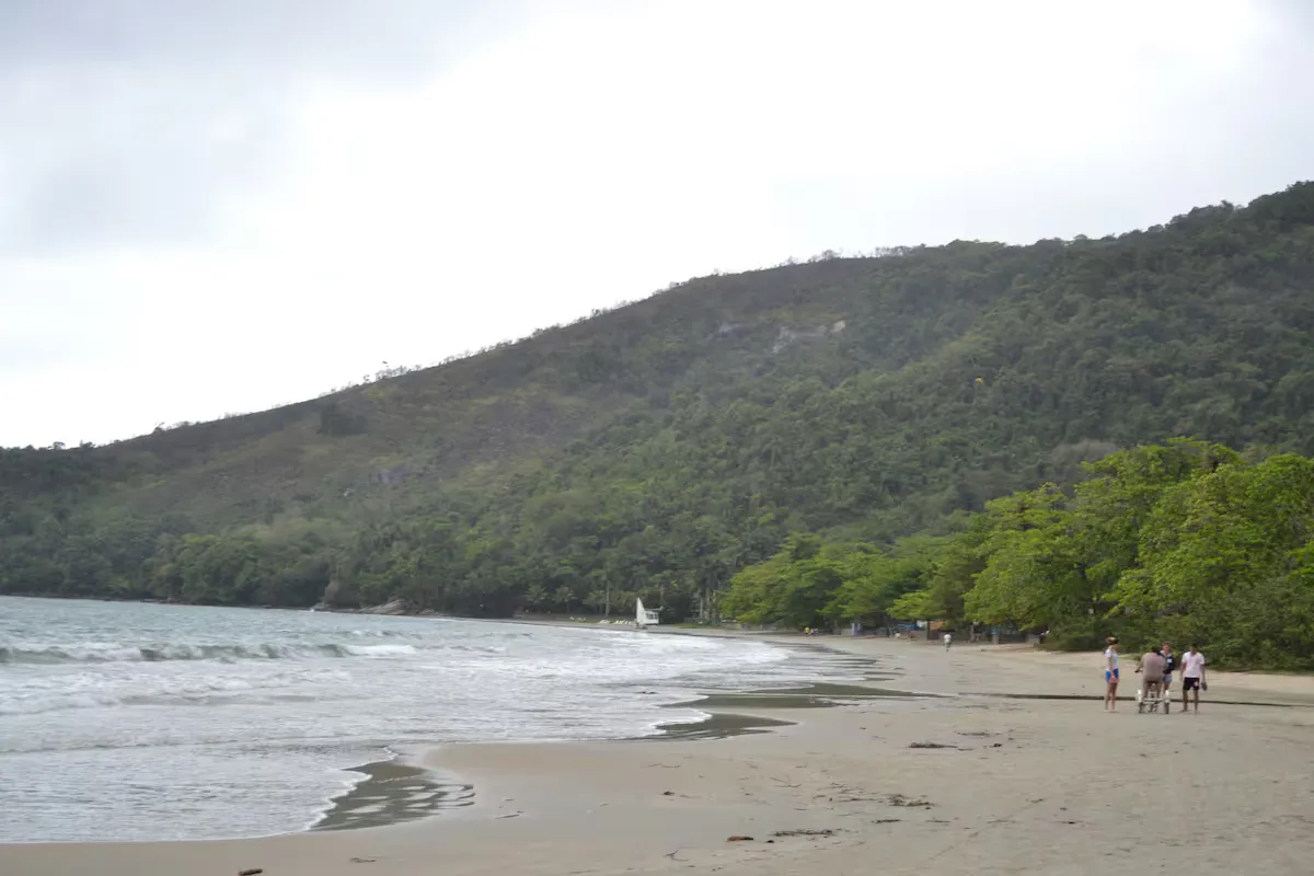 Praia da Fortaleza em Ubatuba